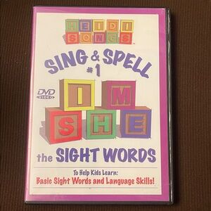 New Sing & Spell DVD The Sight Words #1